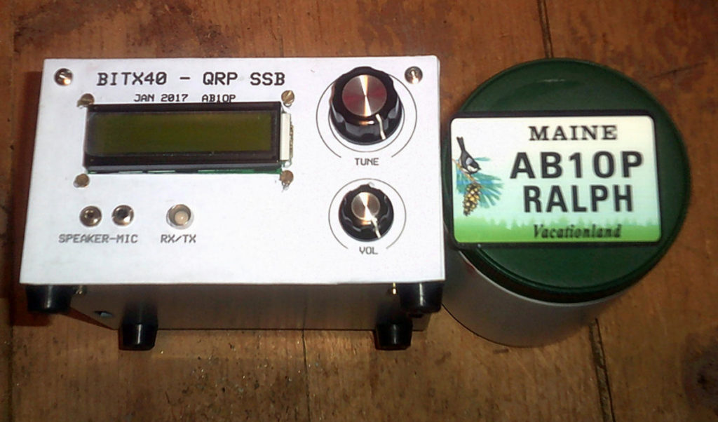 BITX40 Builds: AB1OP and the PC Power Supply Case - MiscDotGeek